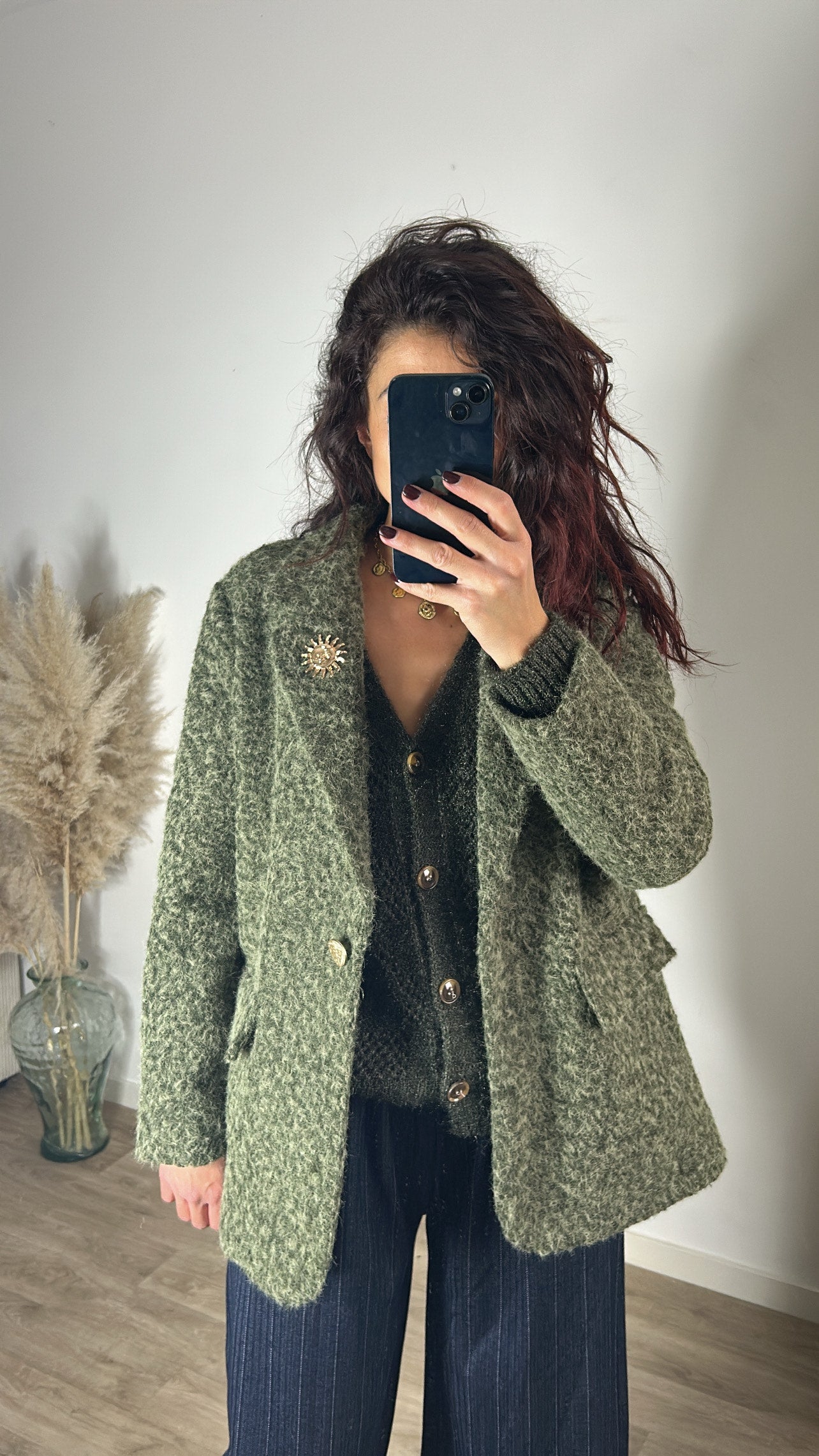 Manteau AMELIA - Kaki