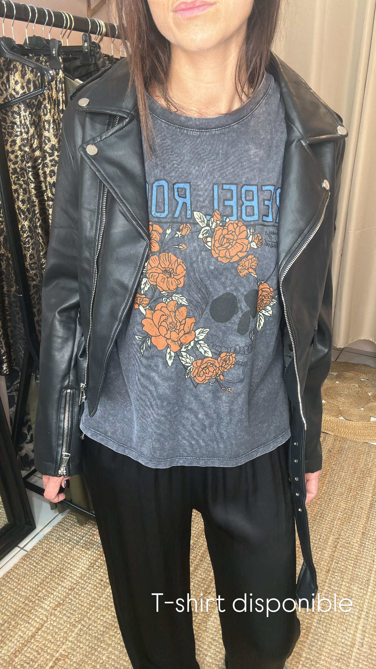 T-shirt tête de mort