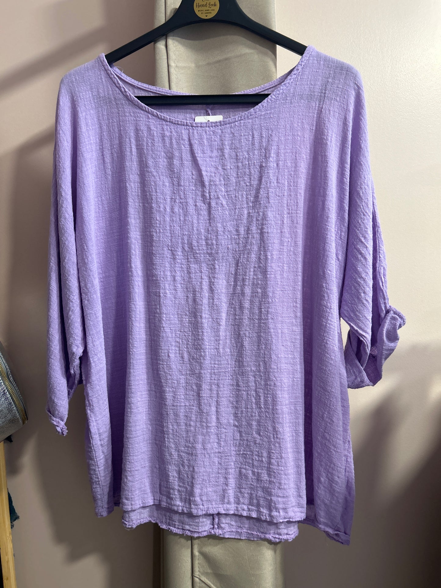 Haut coton Lila