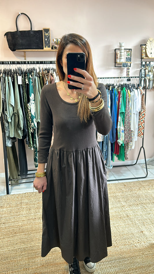 Robe jupon - chocolat