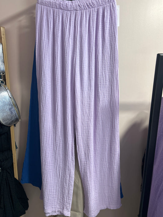 Pantalon gaze Lila