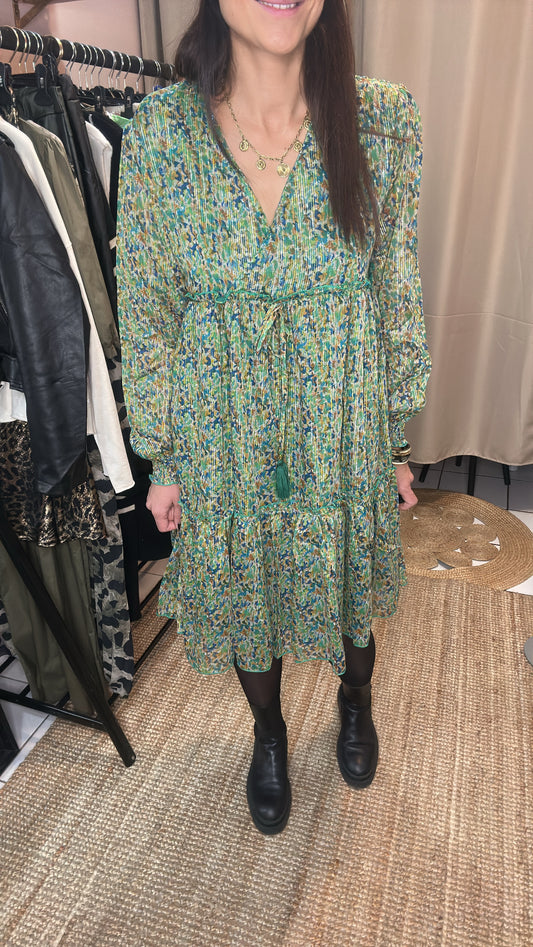 Robe ARLETTE verte