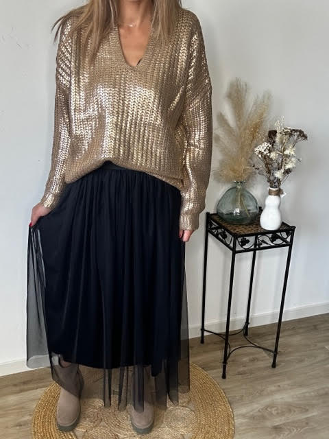 Jupe tulle noir