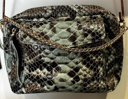 Sac cuir - croco