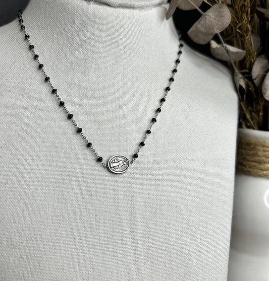 Collier perles VIERGE