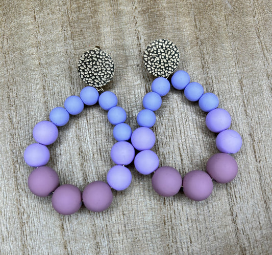 Boucles d'oreilles perles